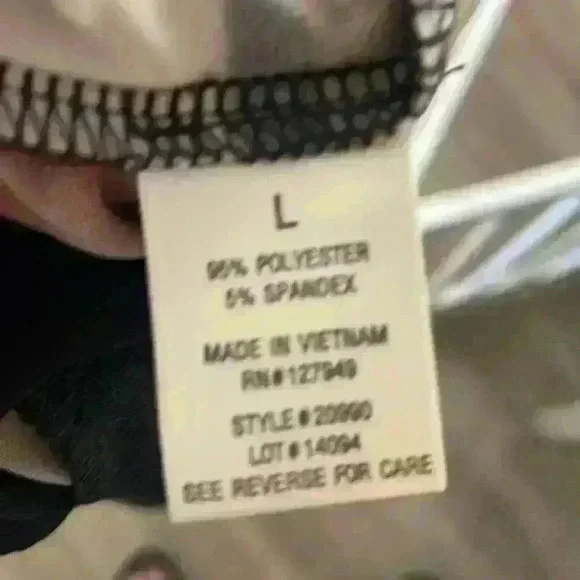 Emma & Michele Geometric Color Block Size Large 3/4 Sleeve Sheath Dress - Picture 8 of 8